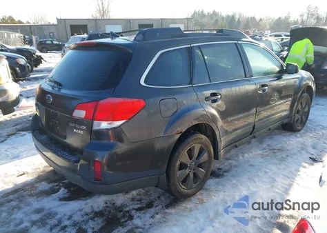 2012 Subaru Outback 2.5I Limited from USA, damaged, VIN 4S4BRBKC1C3270824